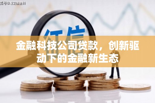 杭锦旗金融科技公司贷款，创新驱动下的金融新生态