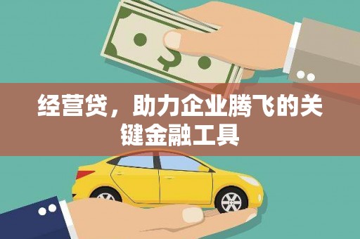 杭锦旗经营贷，助力企业腾飞的关键金融工具