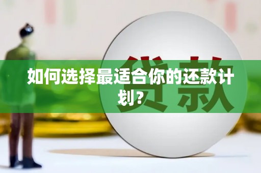 杭锦旗如何选择最适合你的还款计划？