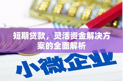 杭锦旗短期贷款，灵活资金解决方案的全面解析