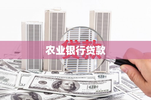 杭锦旗农业银行贷款