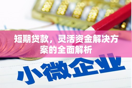 杭锦旗短期贷款，灵活资金解决方案的全面解析