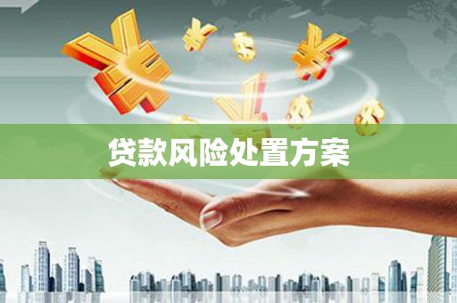 杭锦旗贷款风险处置方案