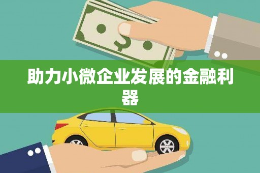 杭锦旗助力小微企业发展的金融利器