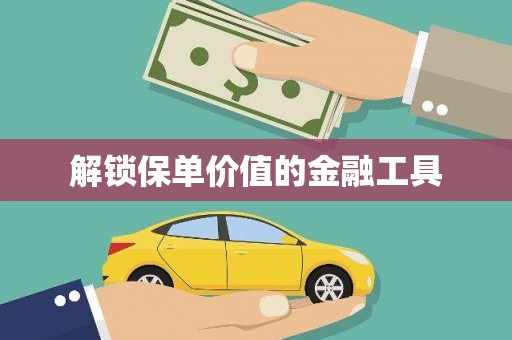杭锦旗解锁保单价值的金融工具